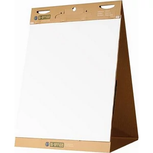 Flipchart papír Bi-Office öntapadó 58,5x50cm, 20lap 80g-os sima Prezentáció BI-OFFICE FL1420403