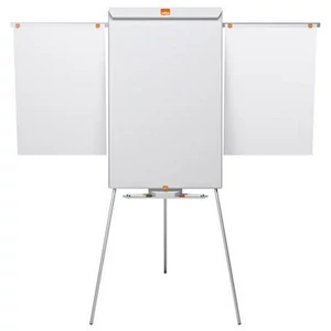 Flipchart tábla mágneses felület 2db segédkarra NOBO Essentials fehér