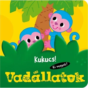 Foglalkoztató könyv állatos Kukucs! Vadállatok Napraforgó könyvek