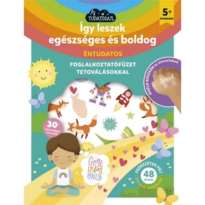 Foglalkoztató könyv Így leszek egészséges és boldog Napraforgó könyvek