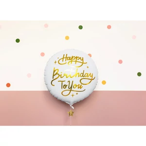 Fólia lufi Happy Birthday To Y 35 cm (14 col)