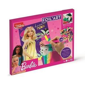 Fóliás képkészítő készlet MAPED CREATIV Barbie Foil`Art