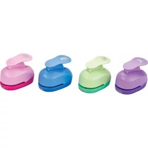 Formalyukasztó 16mm Centrum, vegyes mintákban masni, tulipán, szív, maci, angyalka, korona