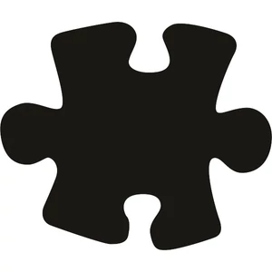 Formalyukasztó 25mm puzzle 