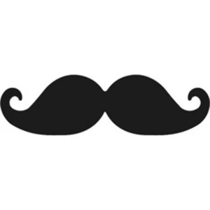 Formalyukasztó 50mm bajusz MOVEMBER