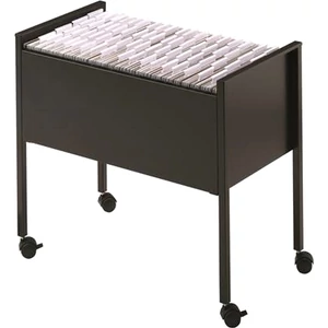 Függőmappa-állvány Economy görgős, DURABLE, fekete DB309501