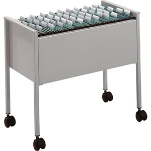Függőmappa-állvány Economy görgős, DURABLE, szürke DB309510