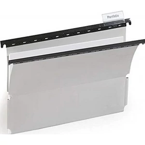 Függőmappa A4 PP Durable oldalvédfelemmel szürke Iratrendezés DURABLE 260110