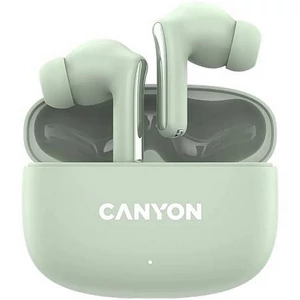 Fülhallgató  vezeték nélküli TWS Bluetooth 5.4 CANYON OnGo 9" zsálya