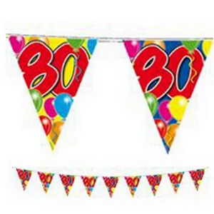 Party banner lufis 80 szülinapi számos 10m-es