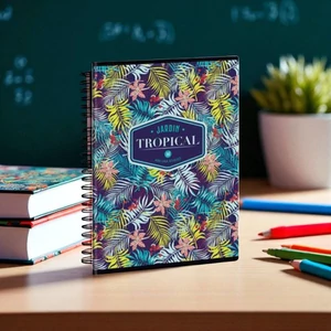 Füzet20-40A5 sima Ars Una G Tropical lily flower 40lap 19' 93159456 prémium minőségű füzet