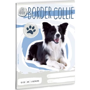 Füzet 12-32 A5 vonalas Ars Una Cuki Border Collie 53603494 3.osztályos prémium minőségű fü