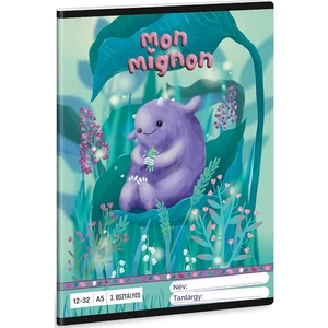 Füzet 12-32 A5 Vonalas Ars Una Mon Mignon (5447) 25 53603494 3.osztályos prémium minőség
