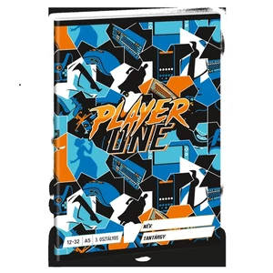 Füzet 12-32 A5 vonalas Ars Una Player One (5353) 24 53603494 3.osztályos prémium minőségű fü