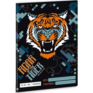 Füzet 14-32 A5 vonalas Ars Una Roar of the Tiger 53583499 1.osztályos füzet prémium minős