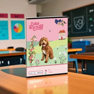 Füzet 14-32 A5 Vonalas Ars Una Cute Animals Doggie (5458) 25 53583499 1.osztályos prémium minőség