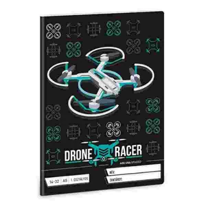 Füzet 14-32 A5 vonalas Ars Una Drone Racer (5131.) 22 53583499 1.osztályos füzet prémium minős