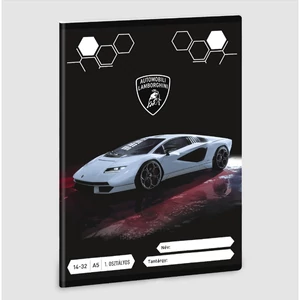 Füzet 14-32 A5 vonalas Ars Una Lamborghini (5254) 23 53583499 1.osztályos prémium minőség