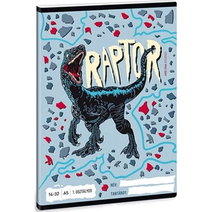 Füzet 14-32 A5 vonalas Ars Una Raptor (5087)21 53583499 1.osztályos füzet prémium minős