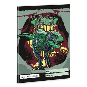 Füzet 14-32 A5 vonalas Ars Una T-Rex Dínó (5346) 24 53583499 1.osztályos füzet prémium minős