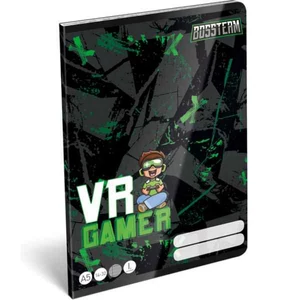 Füzet 14-32 A5 vonalas Lizzy Bossteam Vr Gamer 1. osztályos füzet