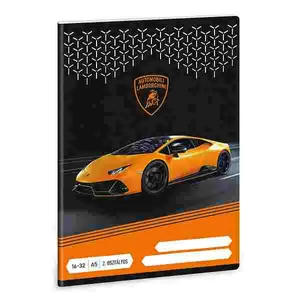 Füzet 16-32 A5 vonalas Ars Una Lamborghini (5125) 22 53593498 2.osztályos füzet prémium minős