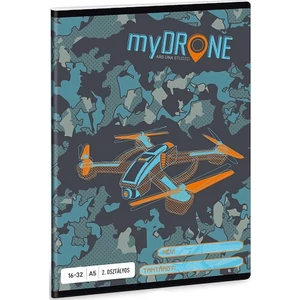 Füzet 16-32 A5 vonalas Ars Una My Drone (892) Drón 19 53593498 2.osztályos füzet prémium minős