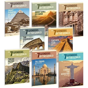 Füzet 20-40 A5 sima Ars Una 18 7Wonders (864)18. 93158640 prémium minőségű füzet