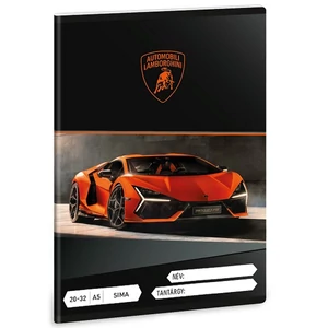 Füzet 20-32 A5 Sima Ars Una 25 Lamborghini (5446) 25 53614469 prémium minőség