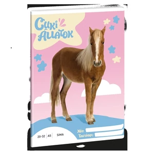 Füzet 20-32 A5 sima Ars Una Cuki-Palomino póni (5431) 24 53614315 prémium minőségű füzet