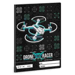 Füzet 20-32 A5 sima Ars Una Drone Racer (5131) 22 53611314 prémium minőségű füzet