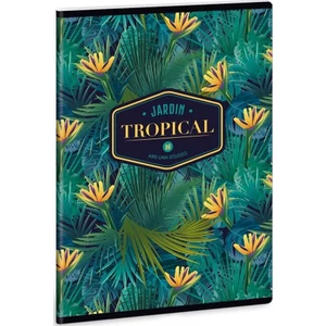 Füzet 20-40 A5 sima Ars Una Tropical florida 40lap 19' 93159210 prémium minőségű füzet
