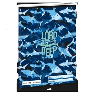 Füzet 21-32 A5 vonalas Ars Una Lord of the Deep cápa (5337) 24 53623379 4-8.osztályig prémium minőség