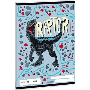 Füzet 21-32 A5 vonalas Ars Una Raptor (5087) 21 53620873 4-8.osztályig prémium minőség