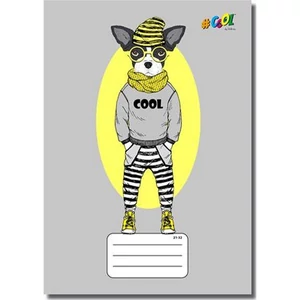 Füzet 21-32 A5 vonalas Victori 32lap, 4-8. osztály Animal fashion Kötött és tűzött füzetek A5
