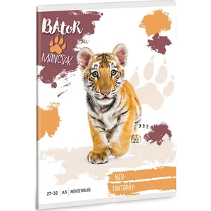 Füzet 27-32 A5 Kockás Ars Una Bátor Mancsok-Tigris (5501) 25 53635013