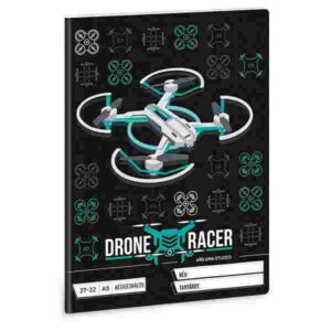 Füzet 27-32 A5 kockás Ars Una Drone Racer (5131) 22 prémium füzet négyzethálós