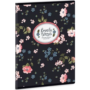 Füzet 27-40 A5 kockás Ars Una Mixed Flower - virágos 40lapos 18' Ars 93148313 prémium füzet négyzethálós