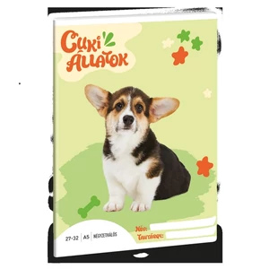 Füzet 27-32 A5 kockás Ars Una Cuki-Welsh Corgi (5432) 24 53634320 prémium füzet négyzethálós