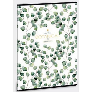 Füzet 27-40 A5 kockás Ars Una Botanic Leaf 53140241 prémium füzet négyzethálós