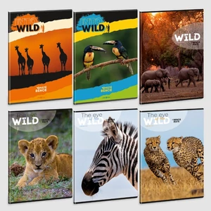 Füzet 80-40 A4 sima Ars Una The Eyes Of The Wild (5328) 23 53803283 A/4 sima füzet 40lapos 75gr-os