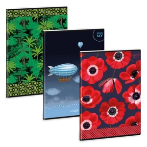 Füzet 81-40 A4 vonalas Ars Una Imagination of Nature-mix(5356) 23 53113566 A/4 vonalas 40lapos 75gr-os füz