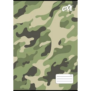 Füzet 87-32 A4 kockás 32 lap, Cool by Victoria Camouflage
