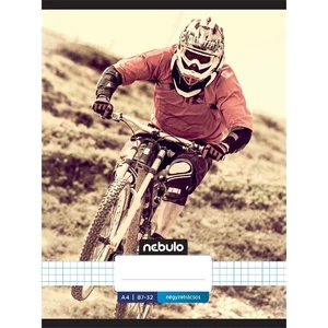 Füzet 87-32 A4 kockás Nebulo Xtreme minták A minta nem választható! 32lap/70g