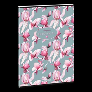 Füzet 87-40 A4 kockás Ars Una Rosy Magnolia (5252) 23 53122520 A/4-es négyzethálós 40lapos 75g