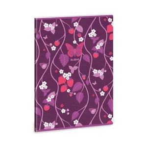 Füzet 81-40 A4 vonalas Ars Una Bloom Papillon(5250) 53112507 A/4 vonalas 40lapos 75gr-os füz