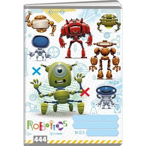 Füzet A4 Argus Robotok vonalas 40 lapos 1582-0327