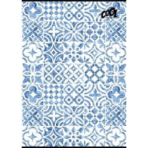 Füzet A4 kockás 80 lapos Cool by Victoria Mediterrain patterns