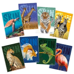 Füzet A4 kockás Blasetti 100g 50lap  SKIN ANIMAL 8523