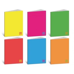 Füzet A4 vonalas Blasetti One Color Fluo 80g  42l 7720M